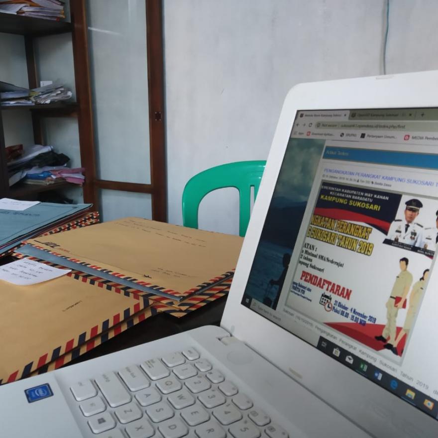 BAKAL CALON PERANGKAT KAMPUNG SUKOSARI